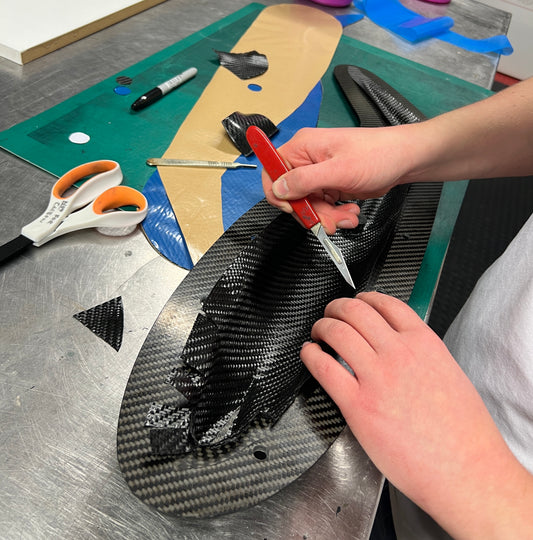 'Getting hands on with carbon fibre' by ArtÓ