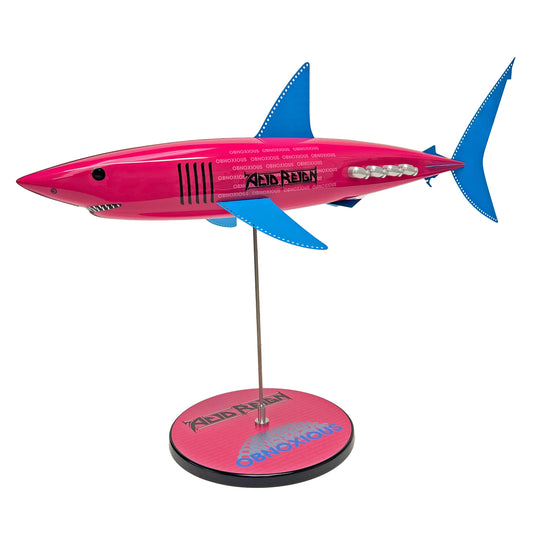 Carbon fibre Mako shark pup with custom Acid Reign livery