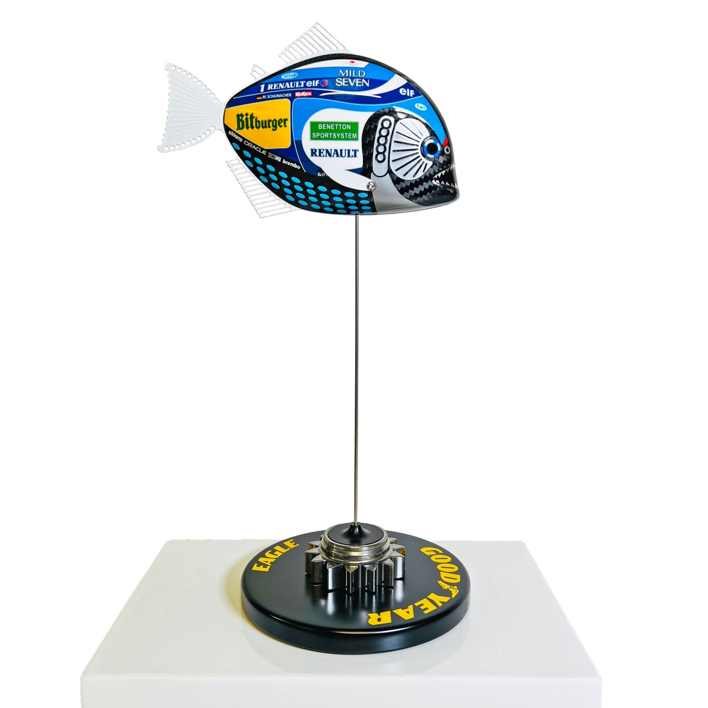 Carbon Fibre Baby Piranha with B195 Benetton Livery