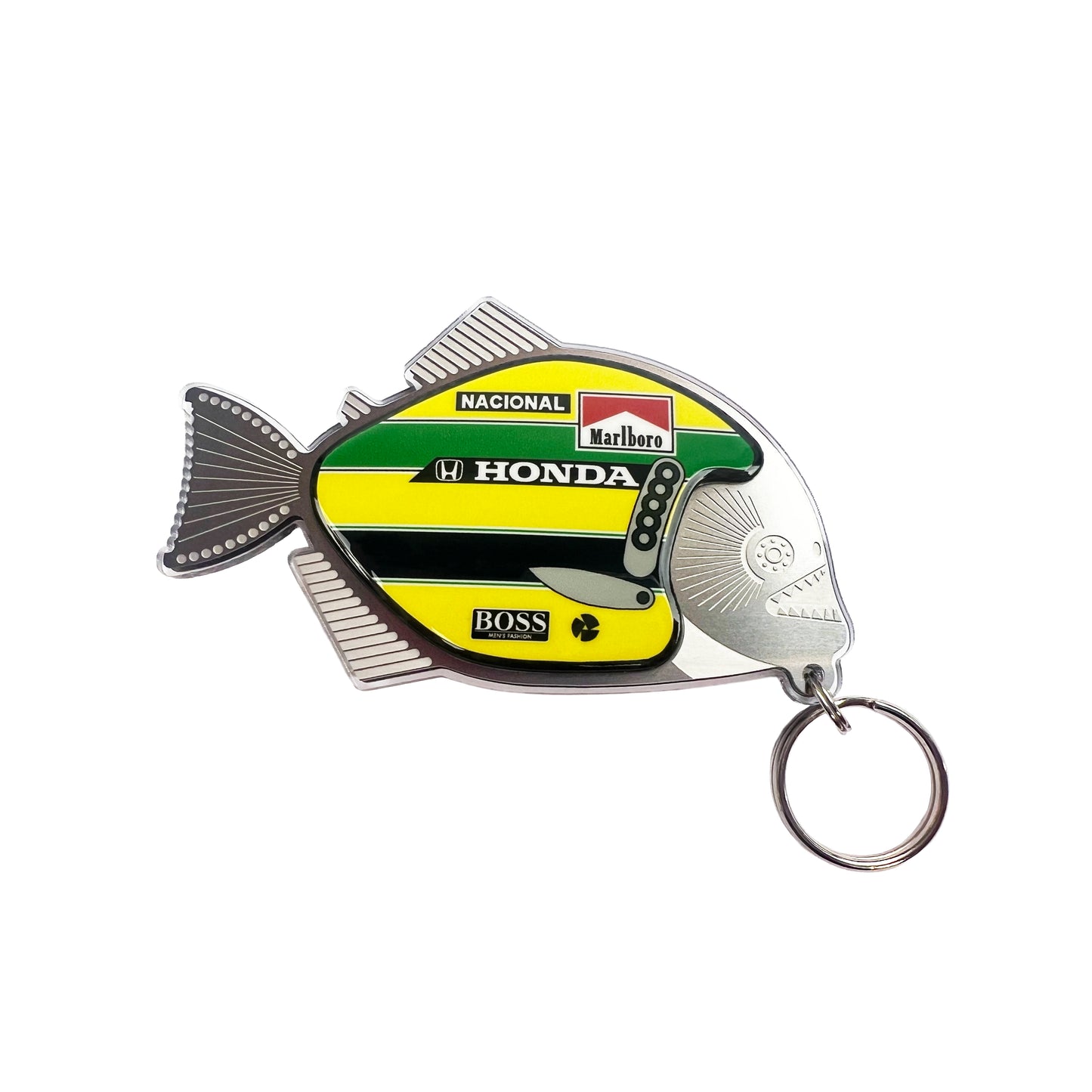 Senna Racing Piranha Keyring /50