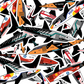 Mako Shark Stickers - British Drivers