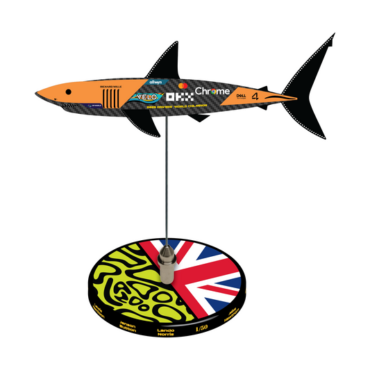 Lando Norris 2025 Driver's World Champion M Mako Sculpture /50