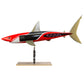 Carbon fibre shark with Ducati livery on a F1 plank base with F1 part